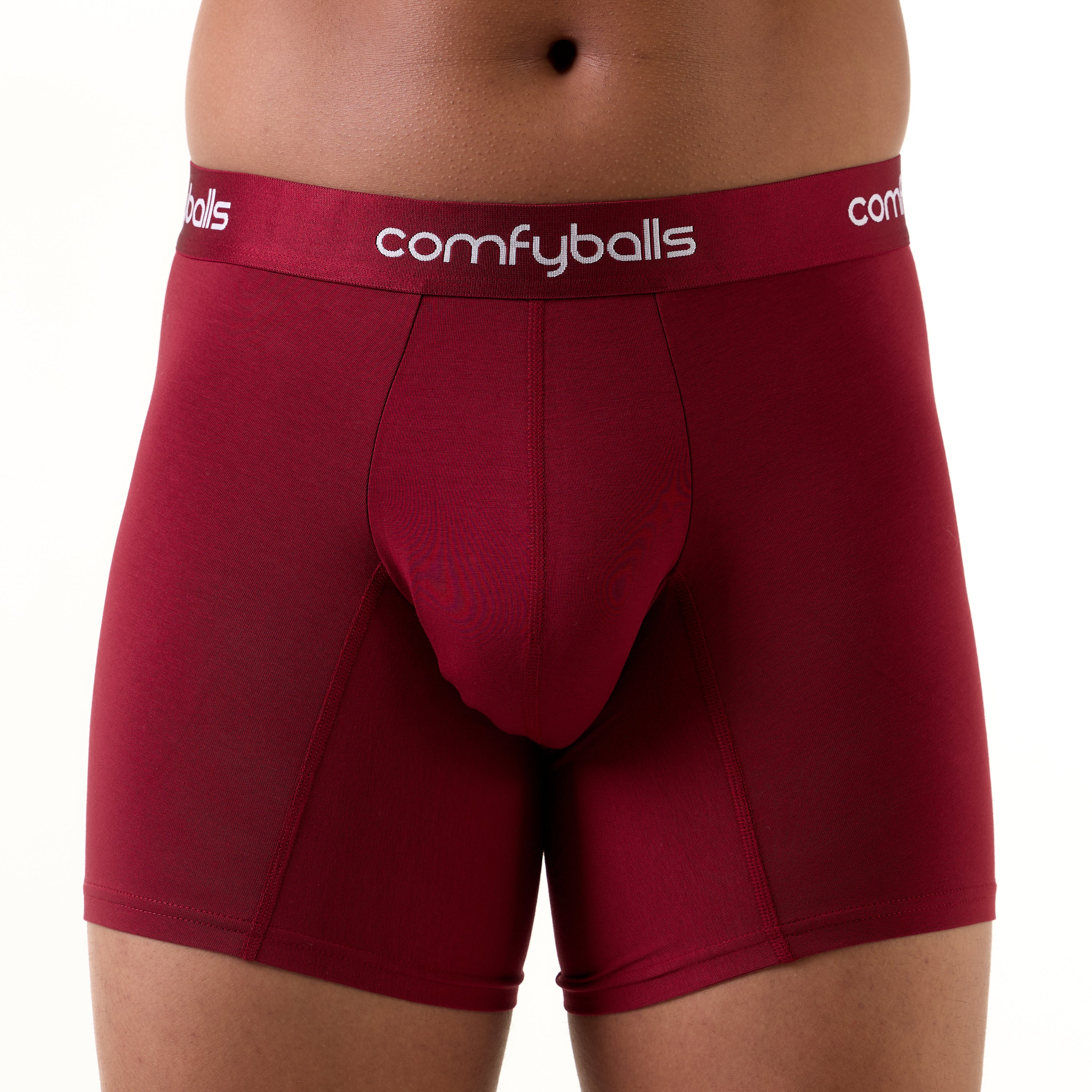 Red & Navy Boxers Duo LONG