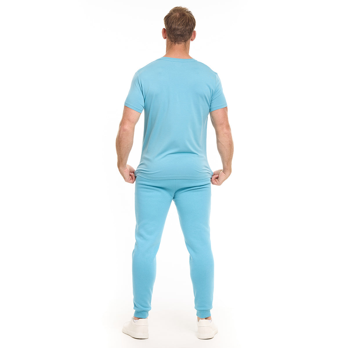 Light Blue Tee & Sweatpants Bundle