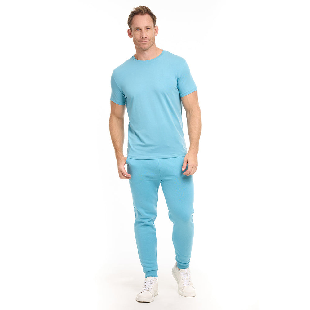 Light Blue Tee & Sweatpants Bundle