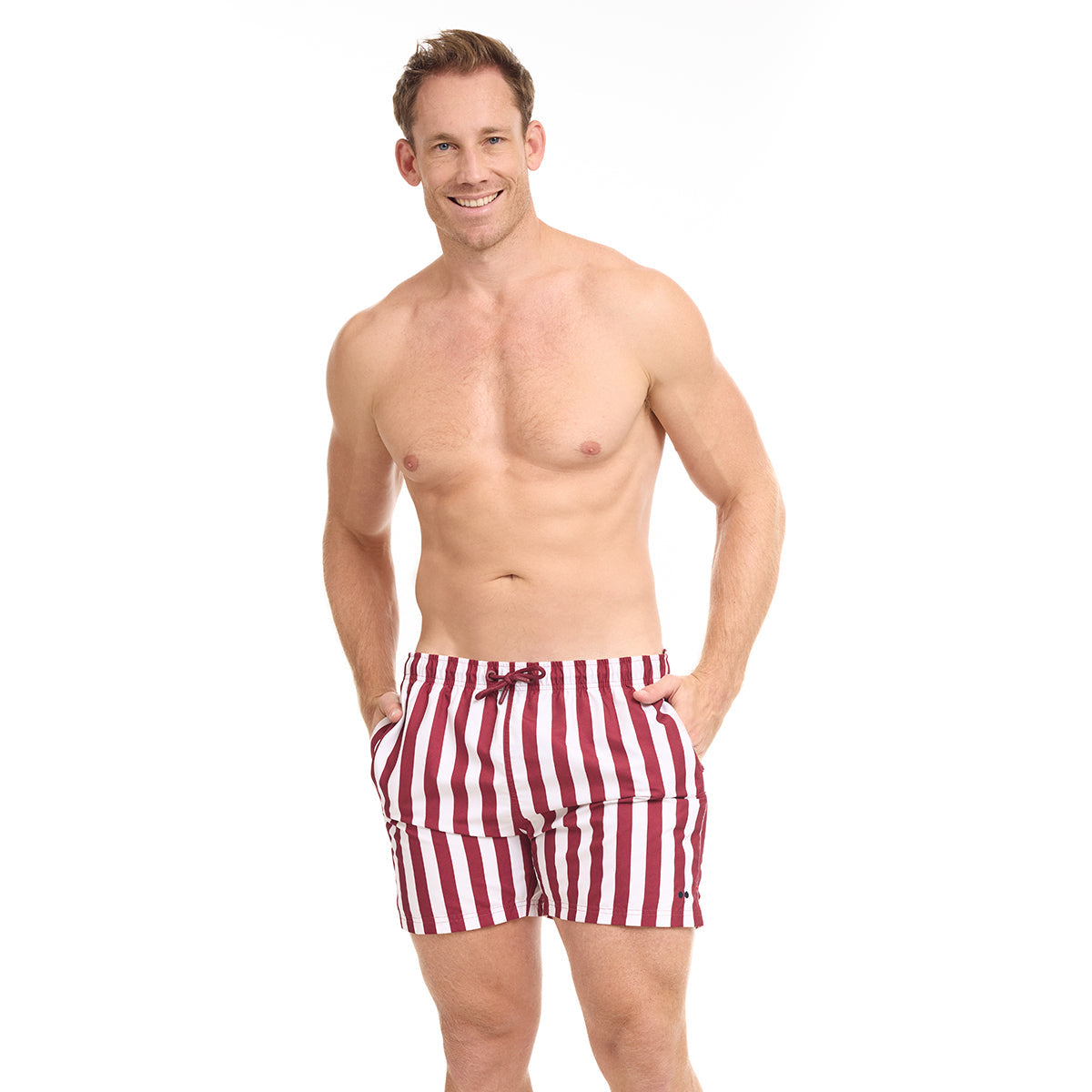 Navy & Red Stripe Trunks Bundle
