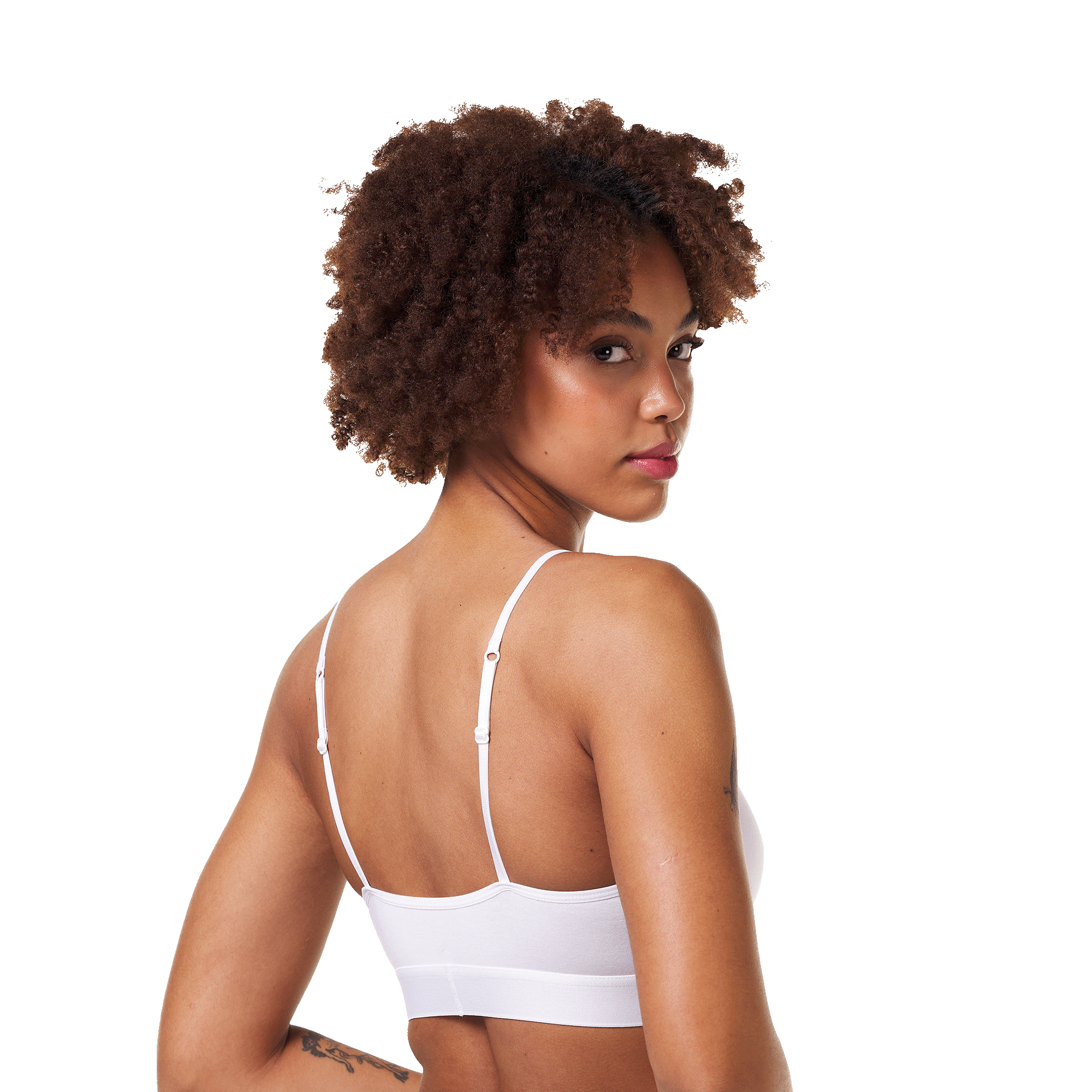 White Strap Bra & String Bundle