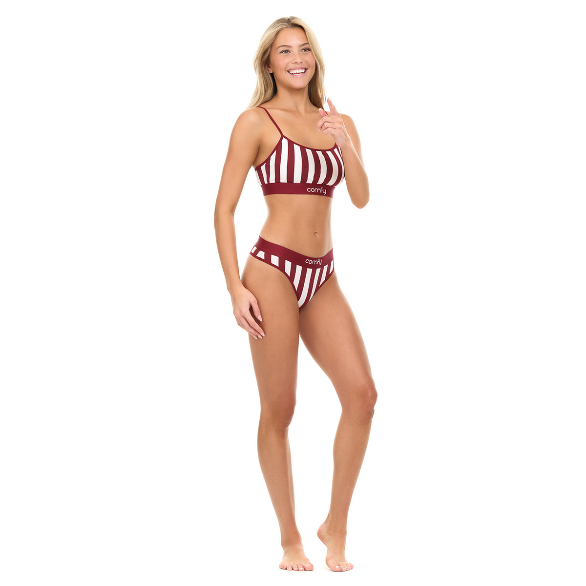 Red Stripe Top Cotton