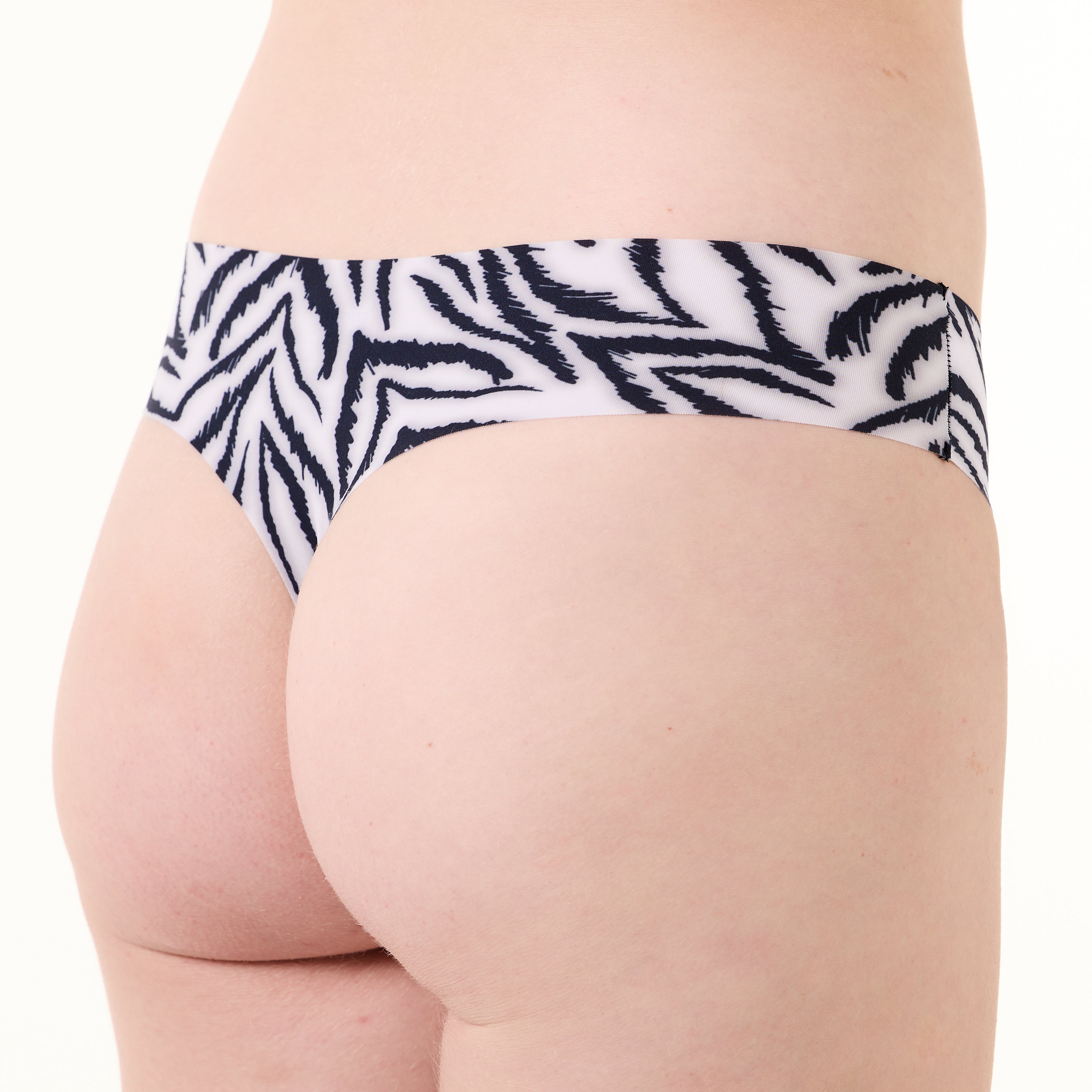 Zebra Strap Bralette & String (2x) bundle