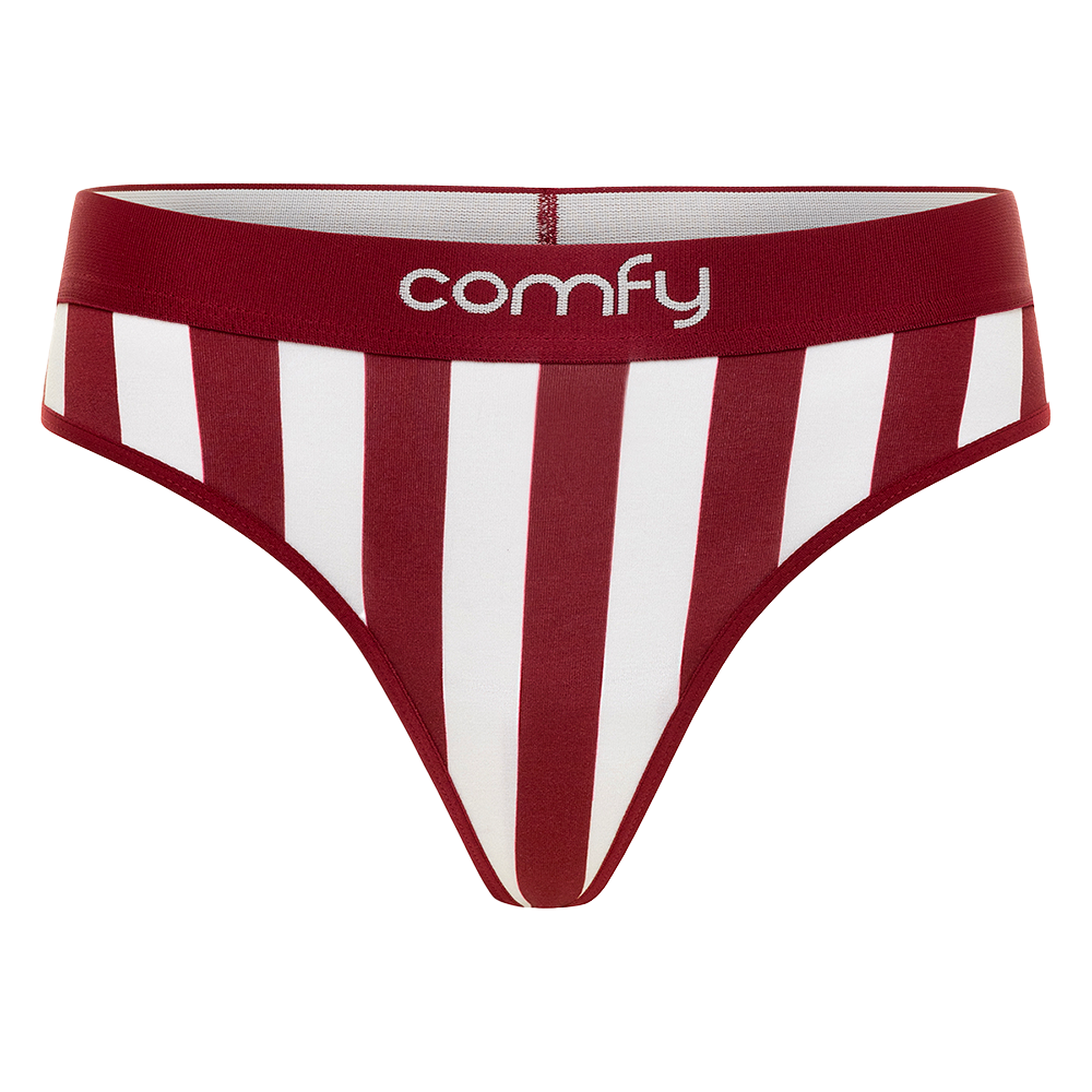 Red Stripe String Cotton
