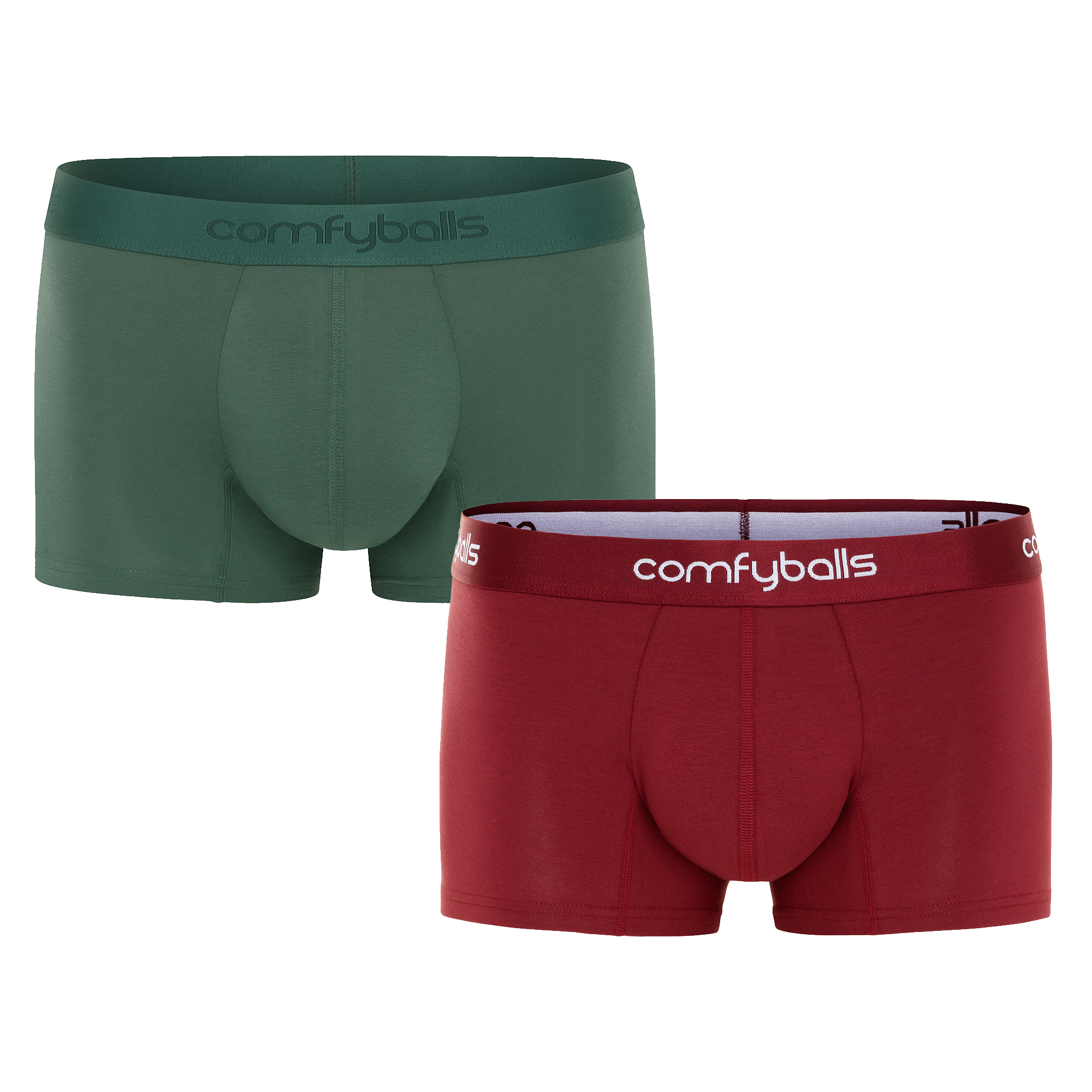 Red & Ghost Moss Boxers Duo REGULAR