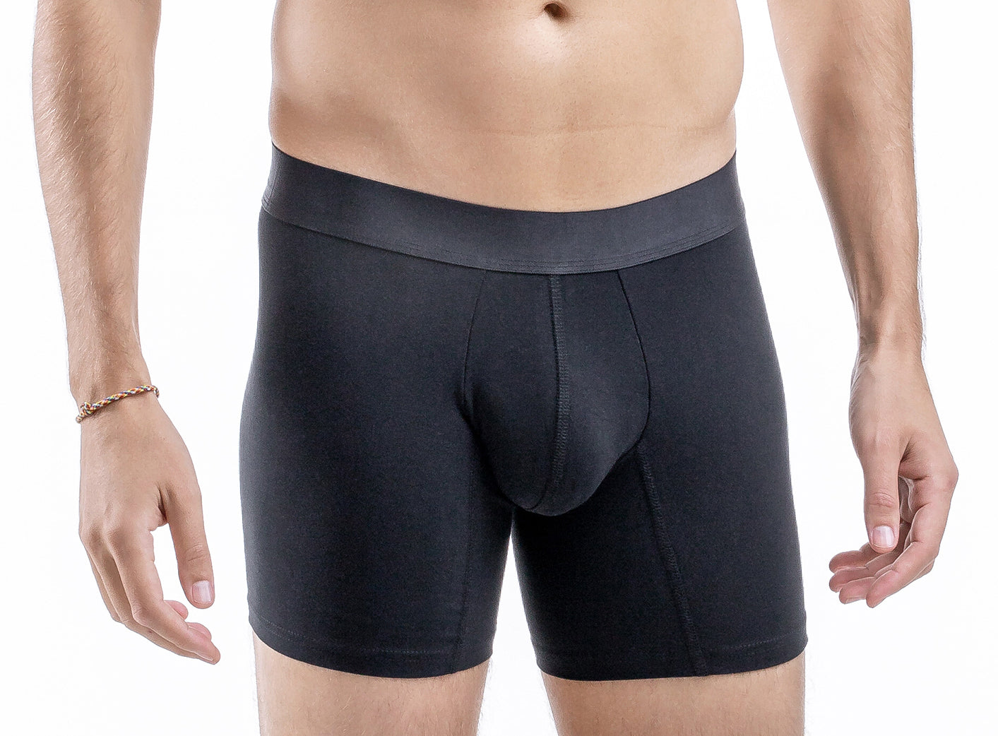 Black No Show Cotton