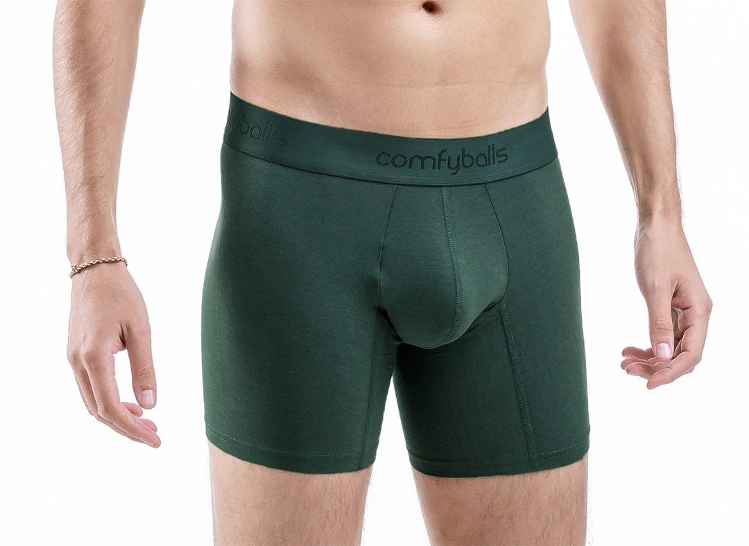 Red & Ghost Moss Boxers Duo LONG