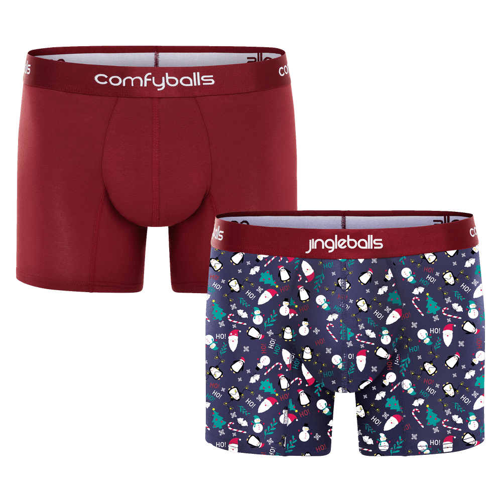 Christmas & Red Boxers Duo LONG