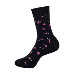 Black Flamingo Socks