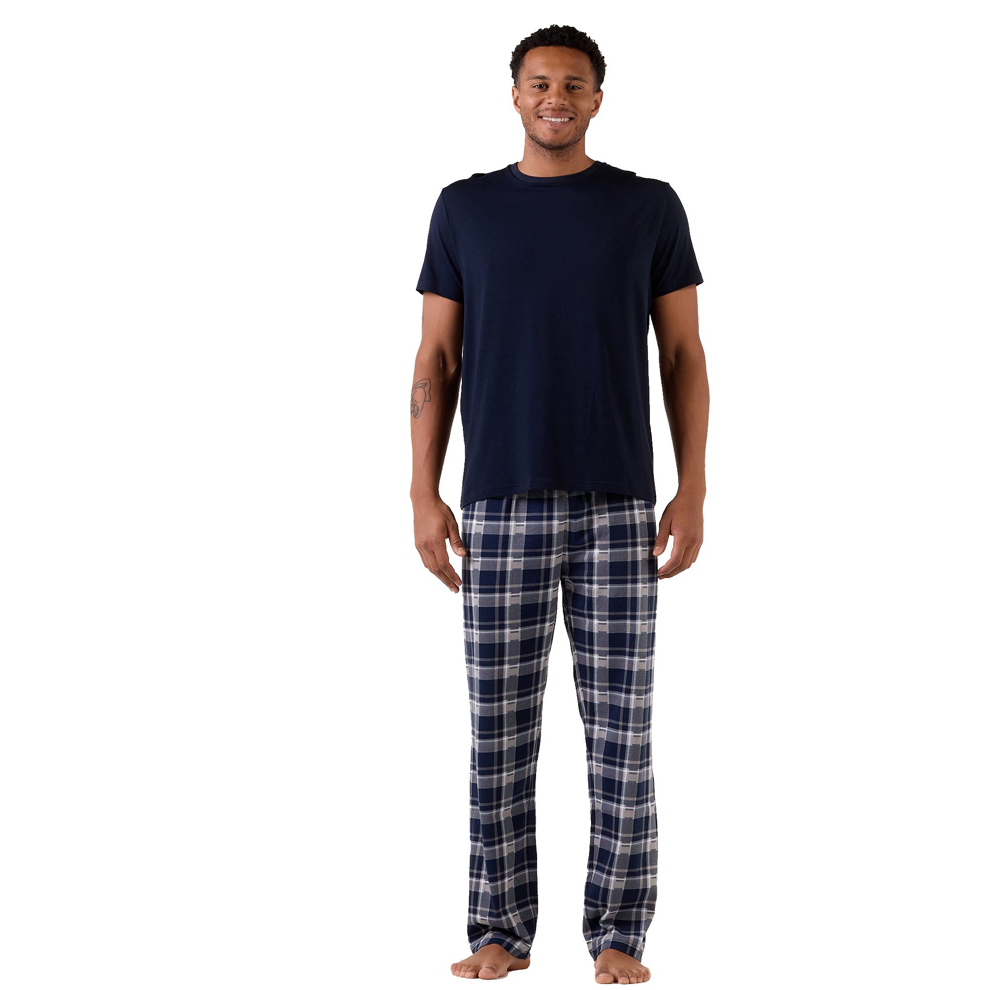 NAVY Pyjama Pants Man & NAVY Tee