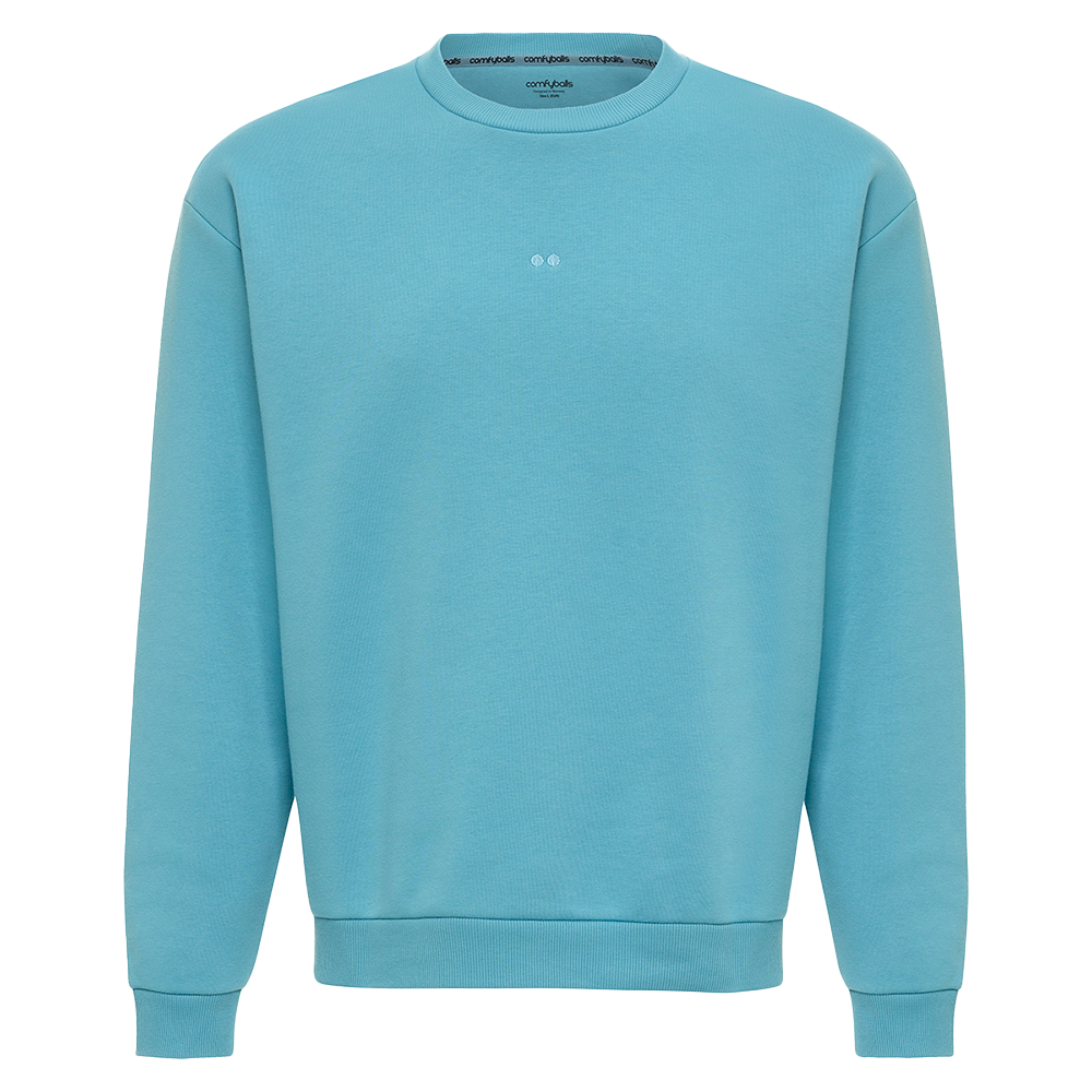 Men Sweat Light Blue