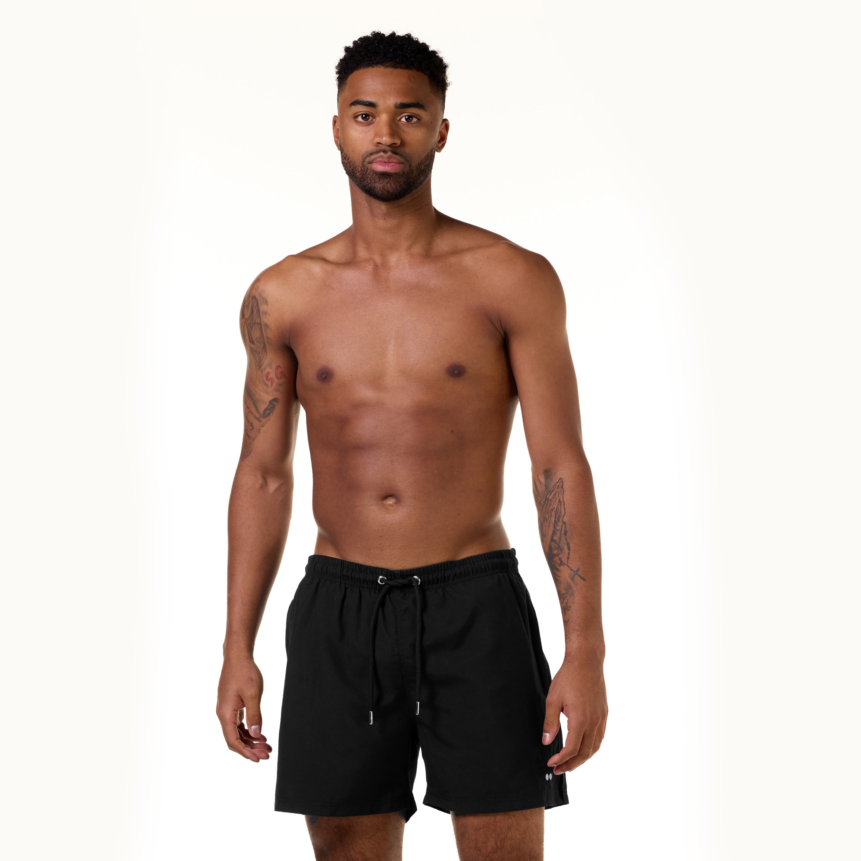 Pitch Black Swim Trunks