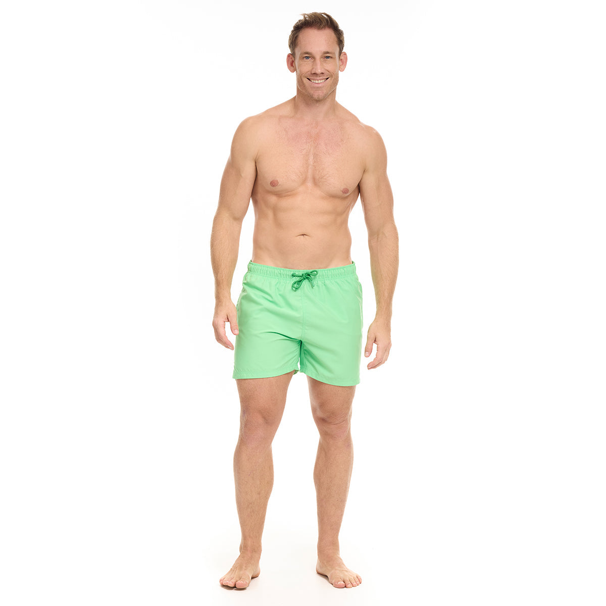 Summer Green Swim Trunks
