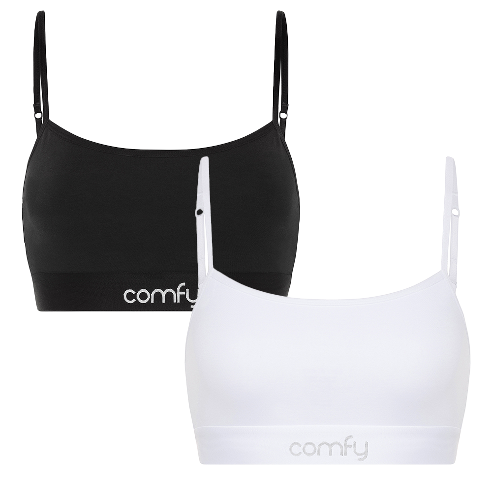 Black & White Comfycel Bra Bundle