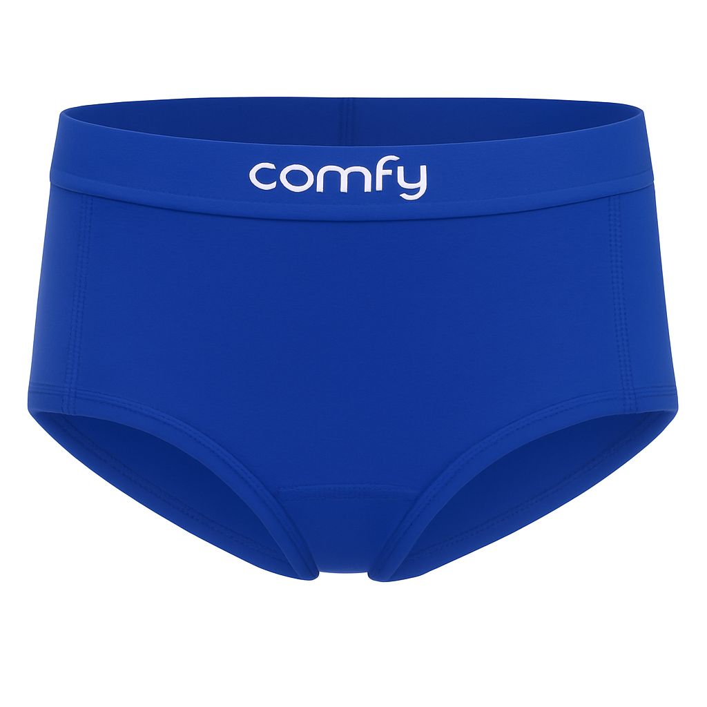 Blue Underwear Hipster