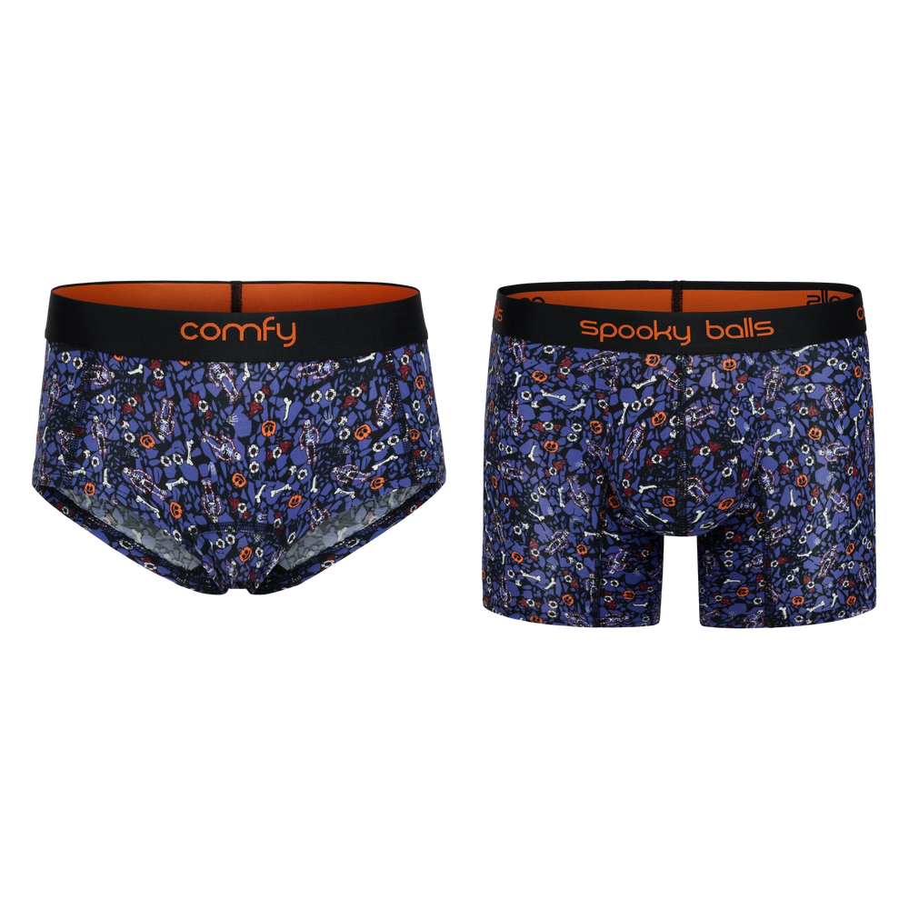 fit:long | qty:1x | menge:1x | Spooky Balls Him & Her Hipster Long | fit:regular