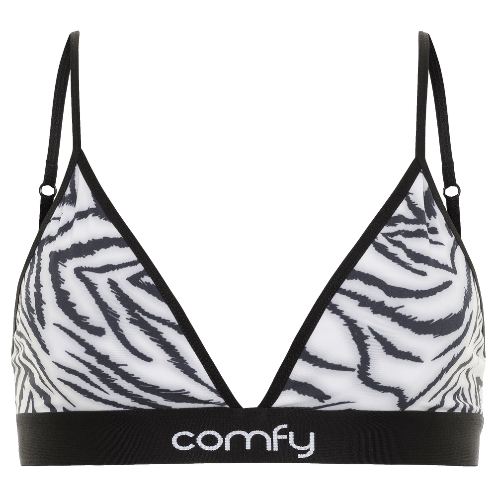 Zebra Strap Bralette & String (2x) bundle