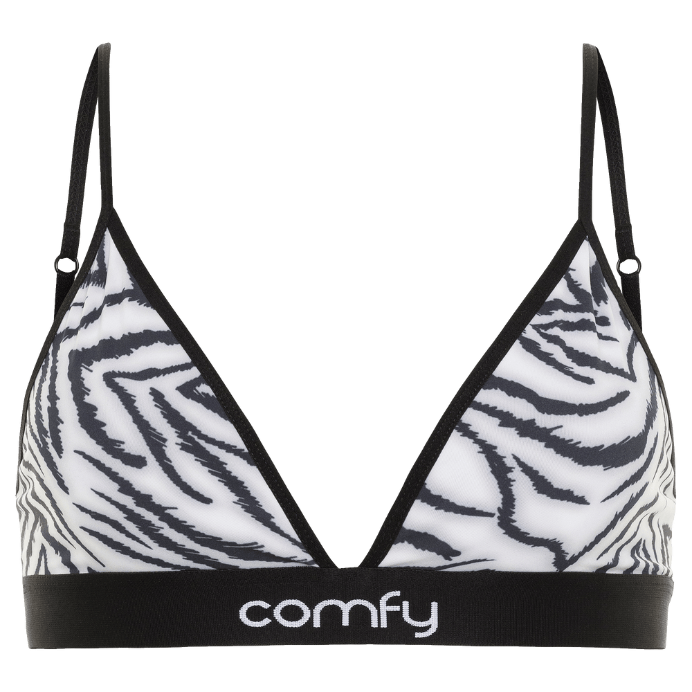 Zebra Strap Bralette & String (2x) Bundle