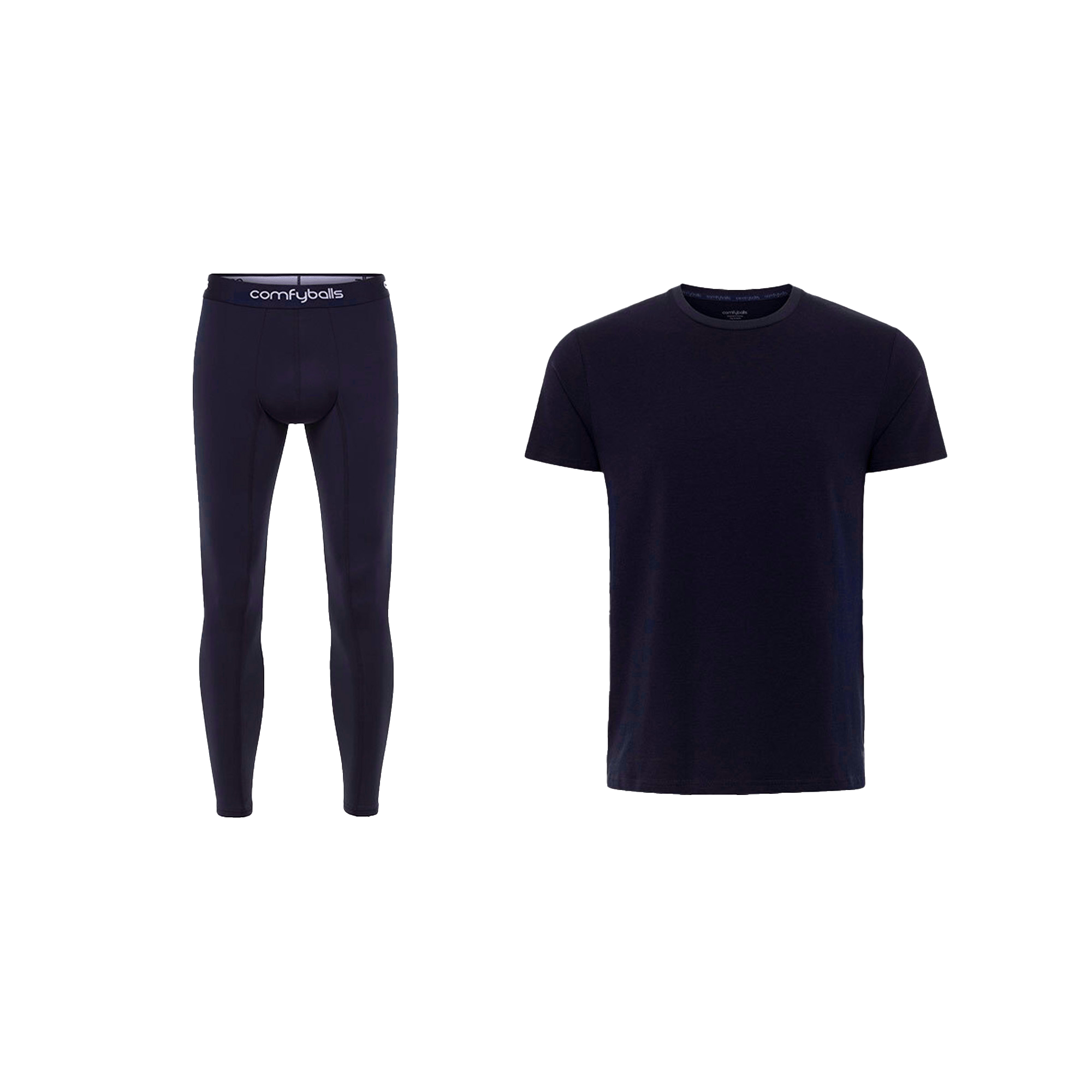 Navy Long John & Tee Bundle
