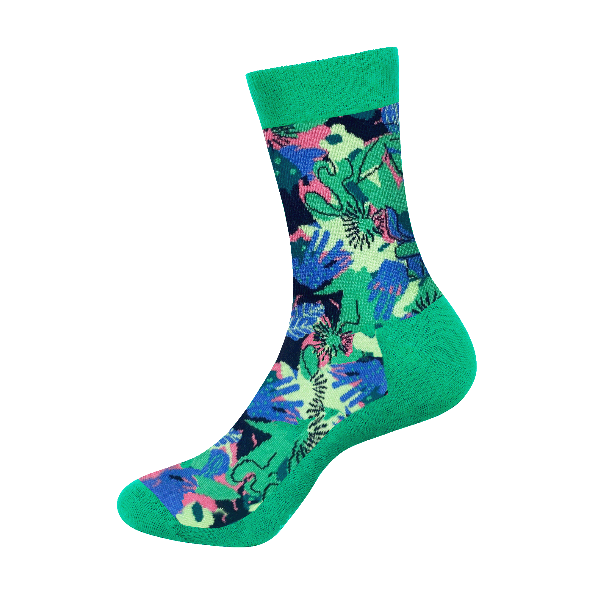 Bamboo Tropical Socks