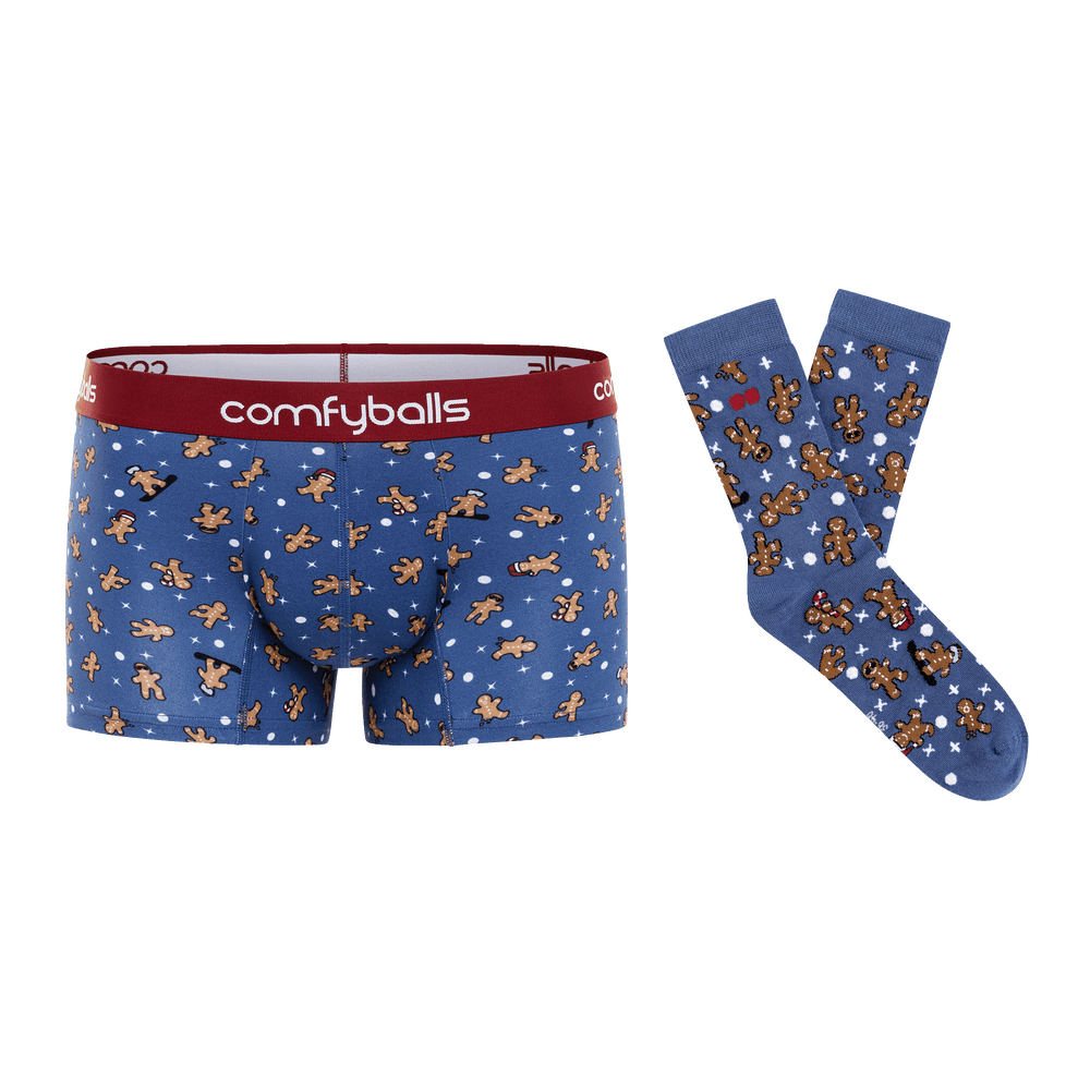 Ginger X-Mas Boxers & Socks Bundle, REGULAR