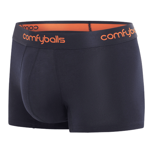 Navy Tangerine Cotton